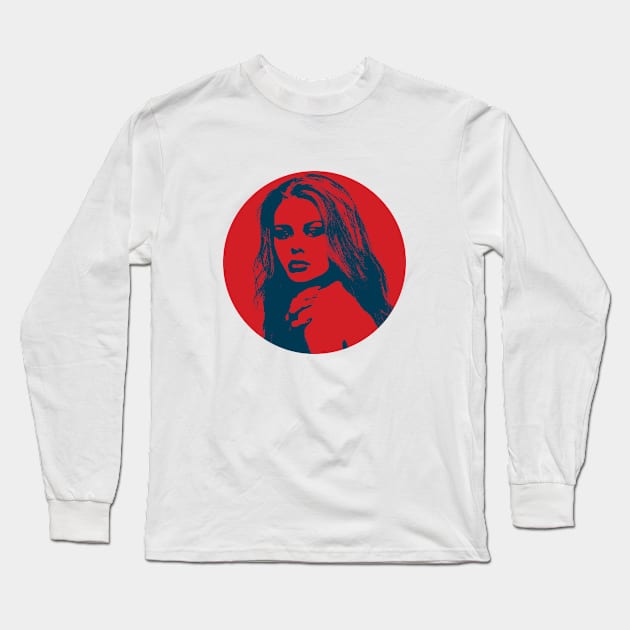 Fashion Beauty Art Long Sleeve T-Shirt by Drop23